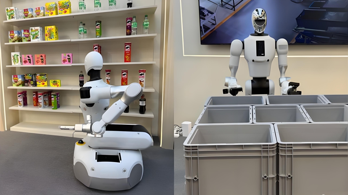 Embossed intelligent service robot