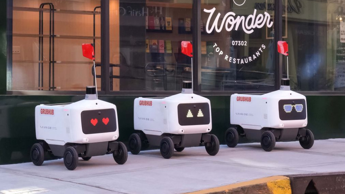 Unmanned delivery vehicle