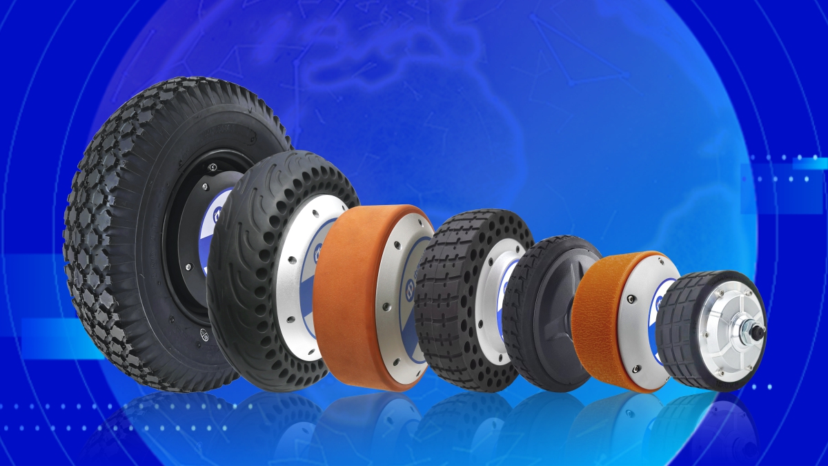 Robot wheel hub motor