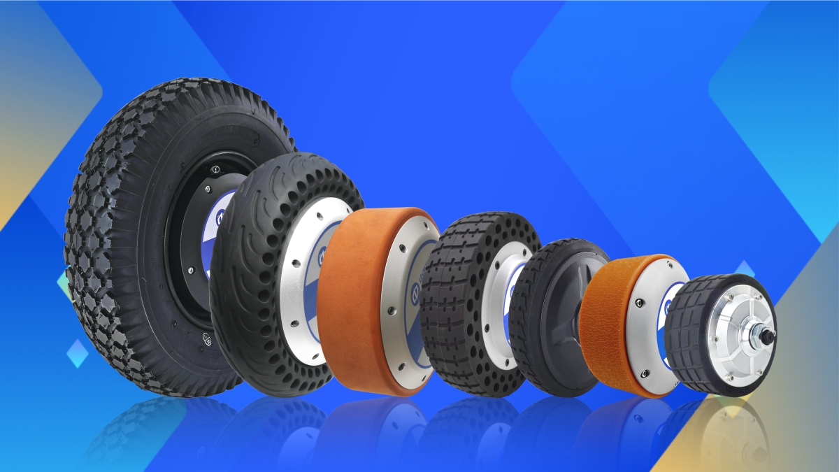 Robot wheel hub motor