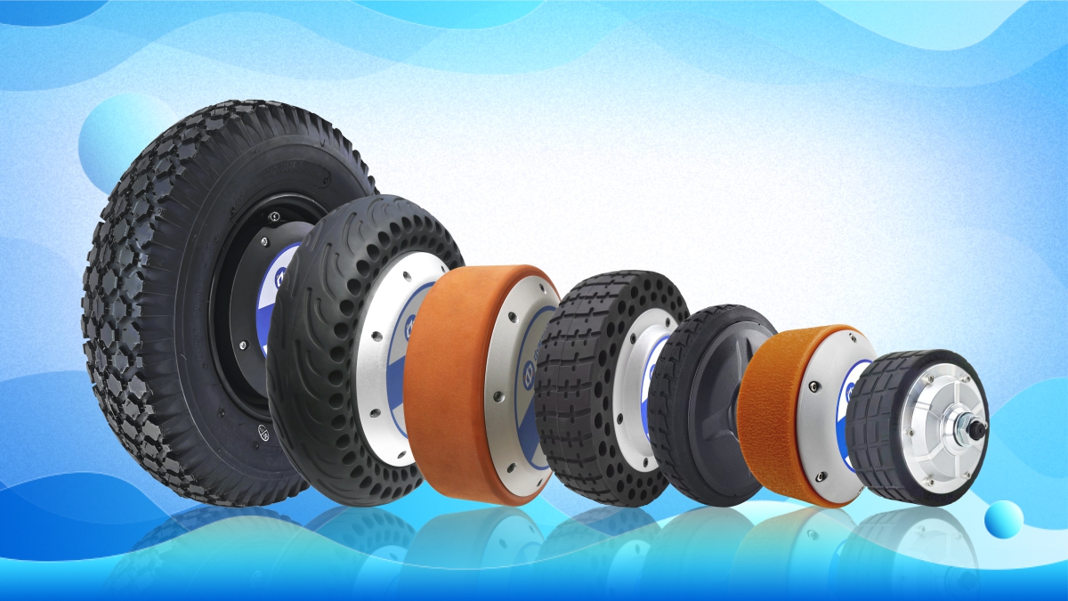 Robot wheel hub motor