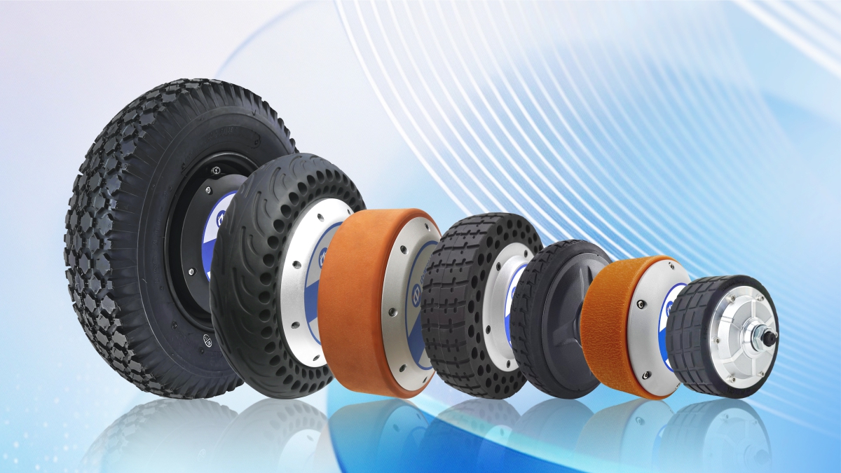 Robot wheel hub motor