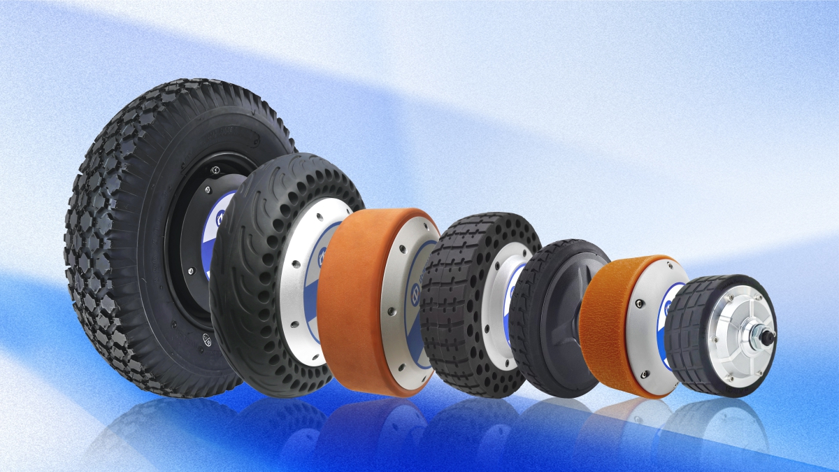 Robot wheel hub motor