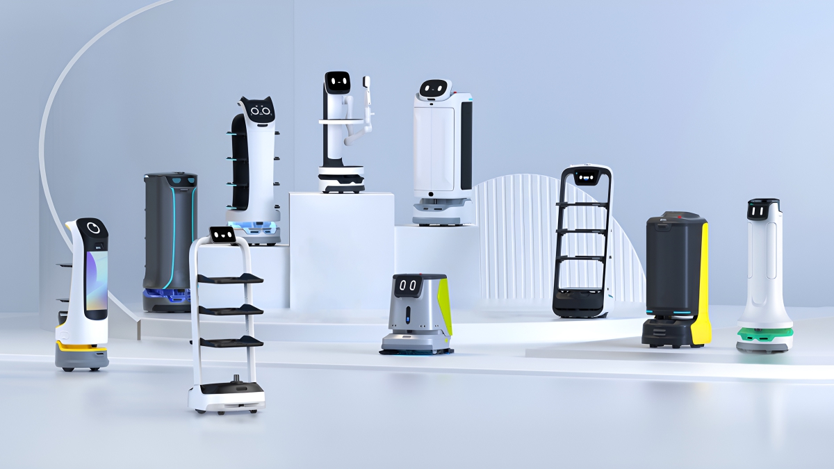 机器人轮毂电机行业应用