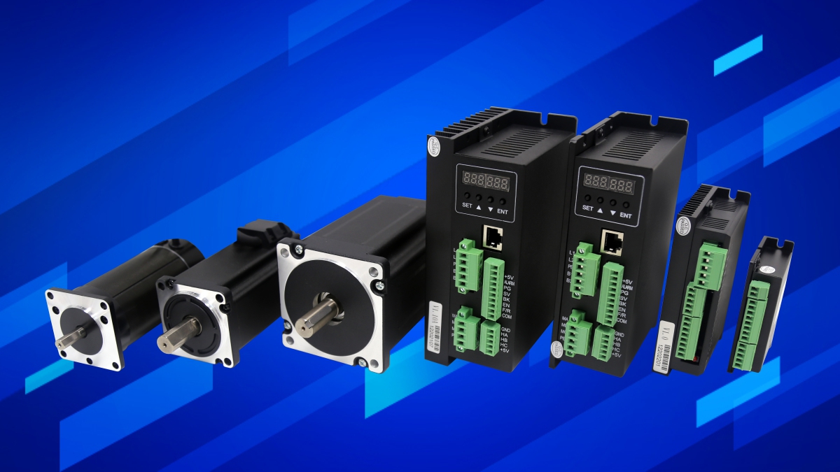 Brushless DC motor and driver